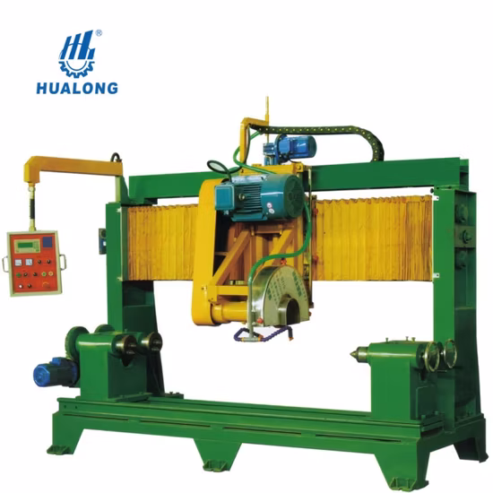 Full Automatic Garden Stone Railing Profiling Machine Balcony Balustrade Profiling Machine Granite Handrail Profiling Machine