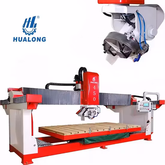 Monthly Deals Stone Edge Cutting Machine CNC Bridge Saw Granite Marble Cutting Machine for Stone Processing