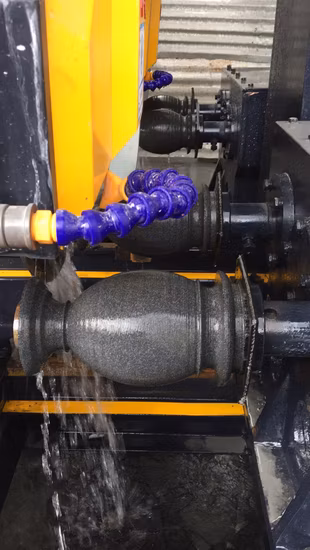 Best Selling Granite Railings Cutting Machine Column Head Profiling Machine Marble Column Cutting Machine