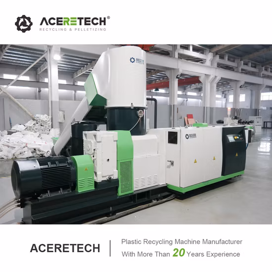 Private Label Plastic Recycling Extruder Machine